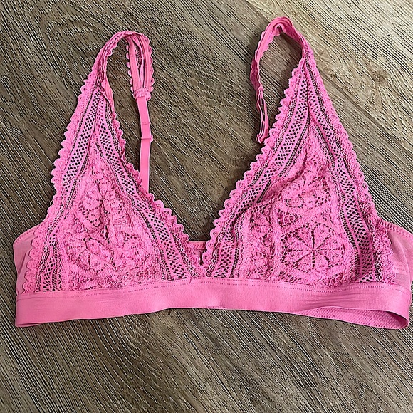 Aerie Crochet & Lace Sheer Bralette - Picture 2 of 5